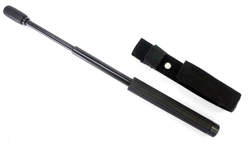 画像1: 自動ロック スチール三段特殊警棒 自動ロック機構搭載 (1)