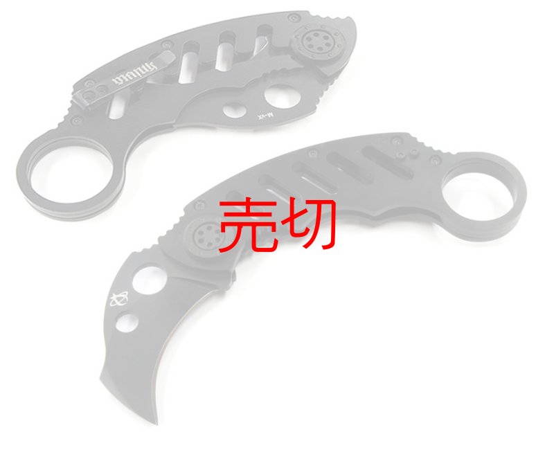 画像1: タクティカルカランビットナイフ・M-VX HS TOOLKNIFE (1)