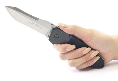 画像1: ヒートシーカータクティカルナイフ