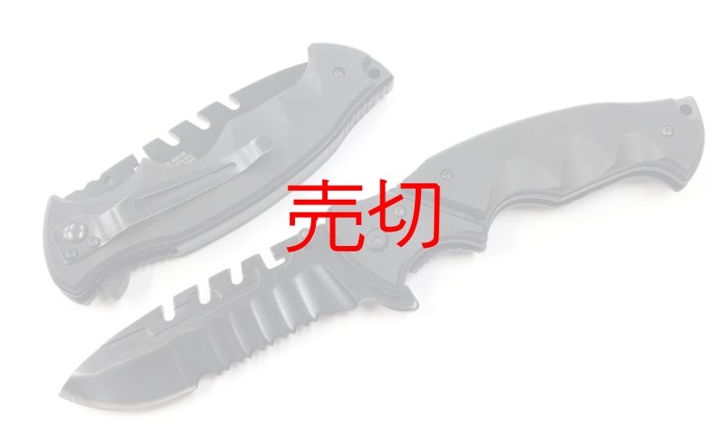 画像1: エクストリームダブルセレーションナイフ (1)