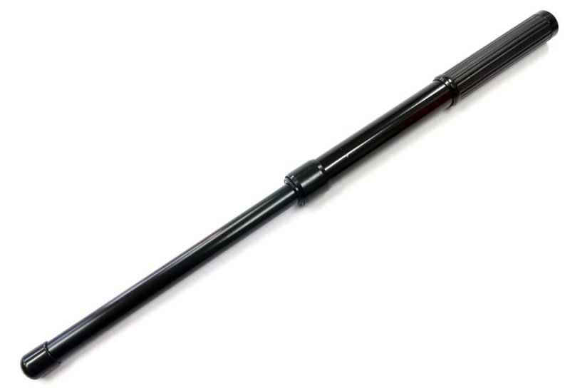 画像1: 2段軍用警棒自動ロックバトン 特殊強化アルミ製 (1)