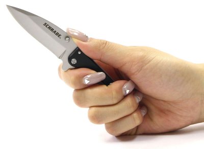 画像1: プロテクターカラビナフレームロックナイフ