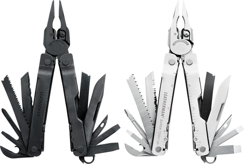 画像1: LEATHERMAN スーパーツール#300 ブラック＆シルバー (1)