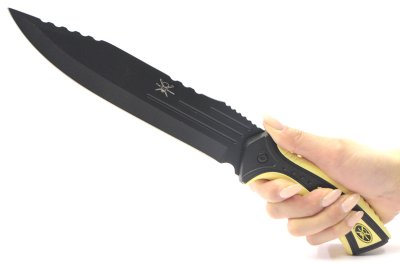 画像1: タックデルタフォースタクティカルナイフ