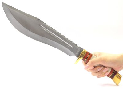 画像1: アメリカンハンタースタッグボウイナイフ