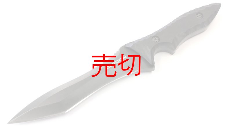 画像1: デフコン「ザ・ヒドラ」 D2工具鋼フルタングナイフ (1)