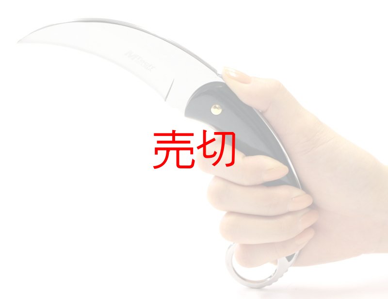 画像2: ミラーフィニッシュカランビットナイフ (2)