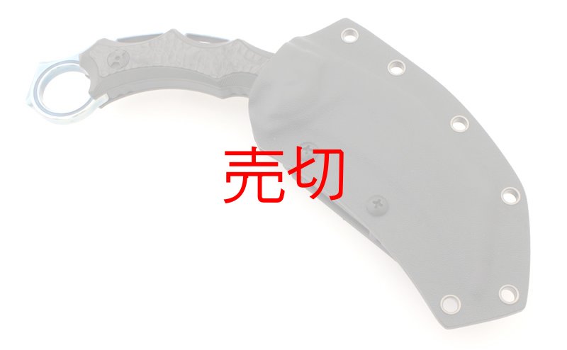 画像3: D2工具鋼ジャングルカランビットナイフ (3)