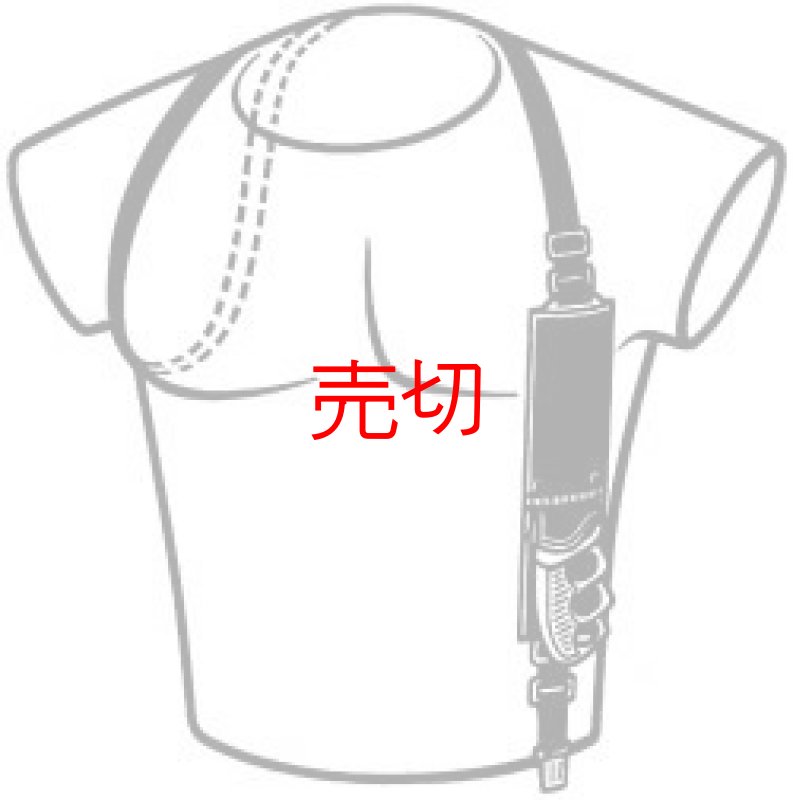 画像5: セントリープレインショルダーナイフBK ナックルガード・ショルダーハーネスナイフ (5)