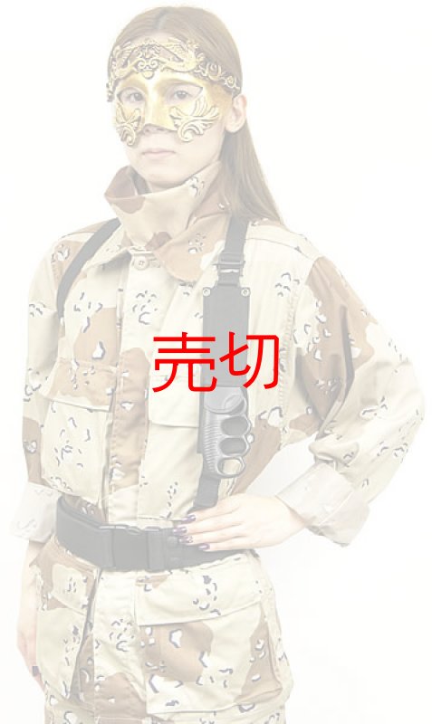 画像3: セントリープレインショルダーナイフBK ナックルガード・ショルダーハーネスナイフ (3)