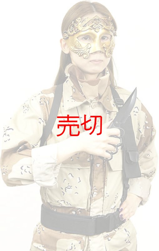 画像4: セントリープレインショルダーナイフBK ナックルガード・ショルダーハーネスナイフ (4)