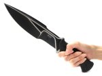 画像2: サボタジドロップポイントスーパーハードナイフ (2)