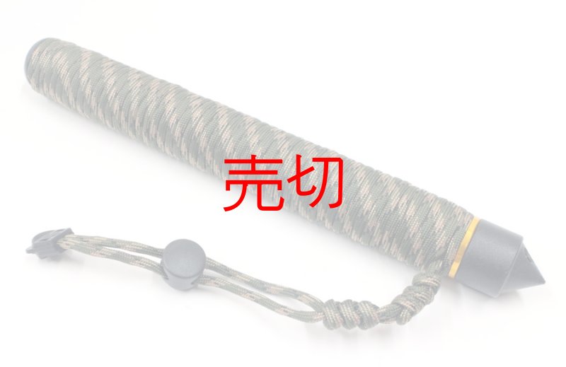 画像3: コード巻き 特殊3段警棒(緊急脱出ガラスブレーカー装備) (3)