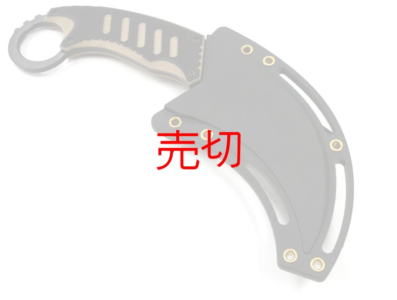 画像3: タクティカルカランビットナイフG10 (3)