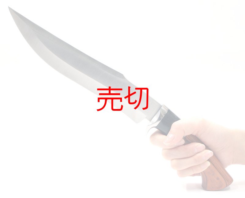 画像2: ダブルヒルトハンティングナイフ (2)