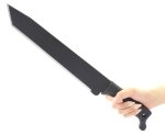 画像3: タントーマチェットナイフ チィン1055鋼ブレード 山刀 (3)