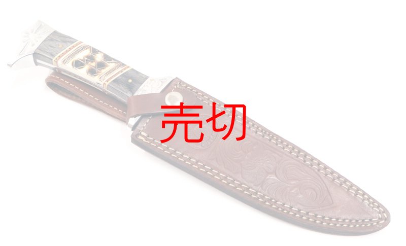 画像3: ブラックスターボウイナイフ (3)