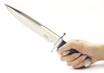 画像2: ツースピックハンターナイフ (2)