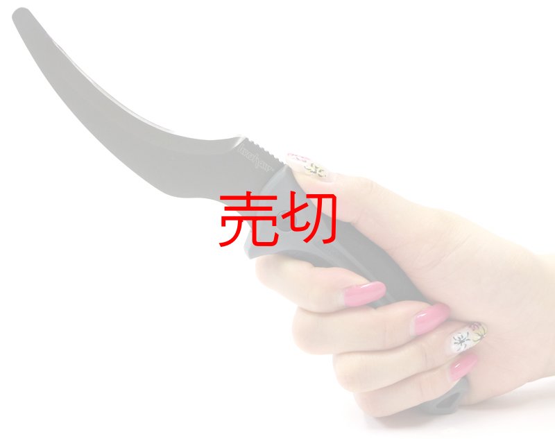 画像2: プロフェッショナルローンロックジップスキナーナイフ 皮剥ぎ解体用ナイフ (2)