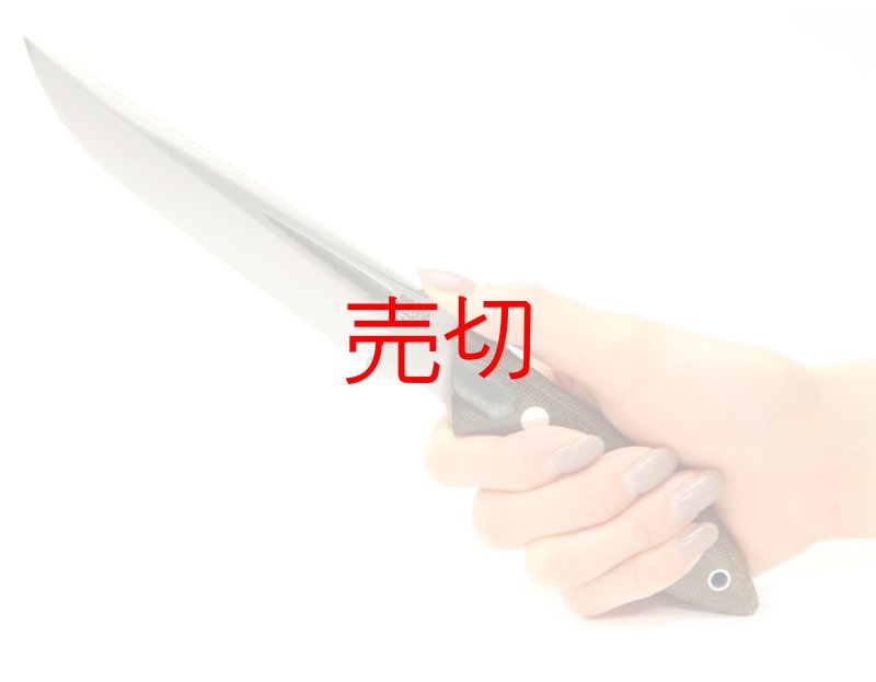 画像2: シスルハンティングナイフ A2鋼 (2)