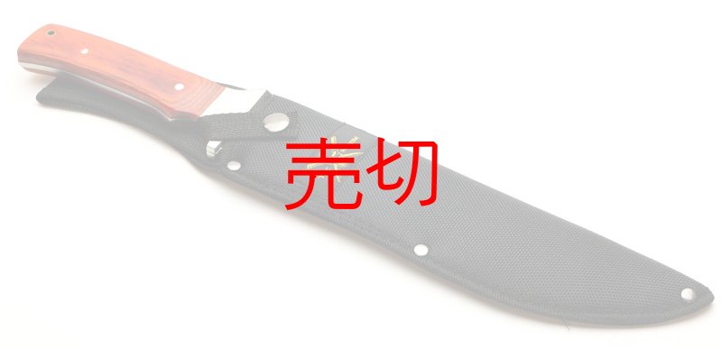 画像3: ハンティングスキニングフルタングナイフ (3)