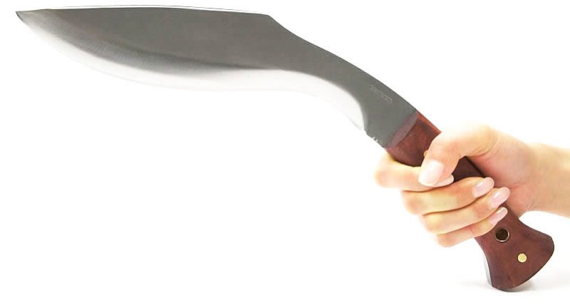 画像2: ヘビービューティ ククリマチェット(鉈) (2)