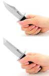 画像2: ミニレザーネックナイフ (2)