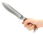 画像2: ブローニングサンダルウッドハンターナイフ (2)