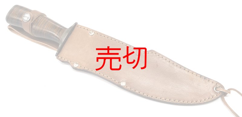 画像3: ボウイダマスカス＆サテン仕上げナイフ アウトレット (3)