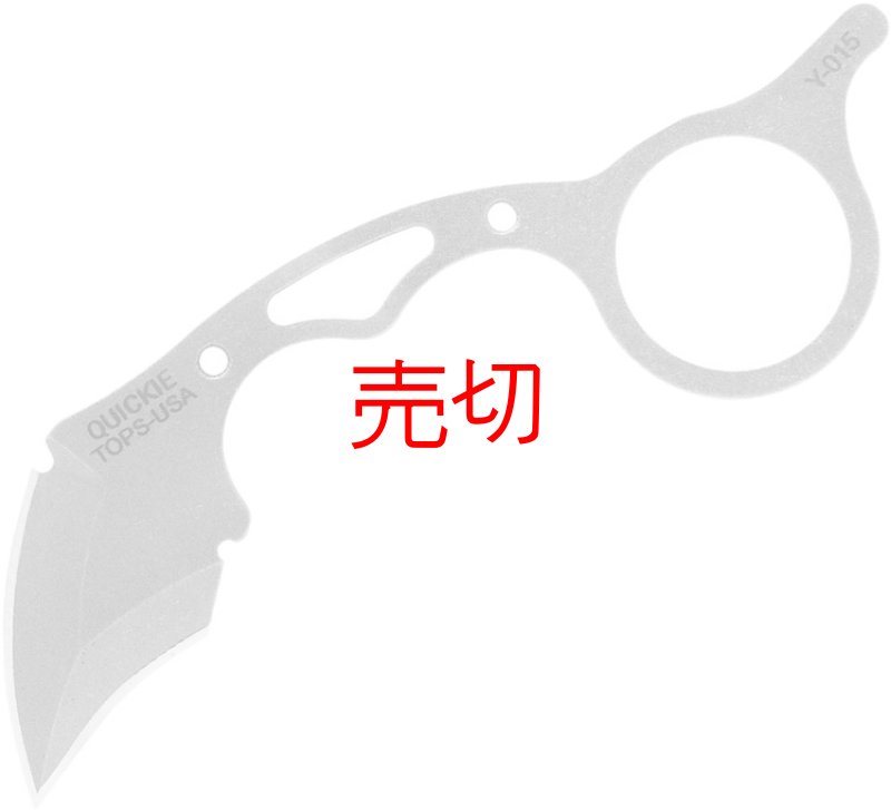 画像1: クイッキー01カランビットナイフ (1)