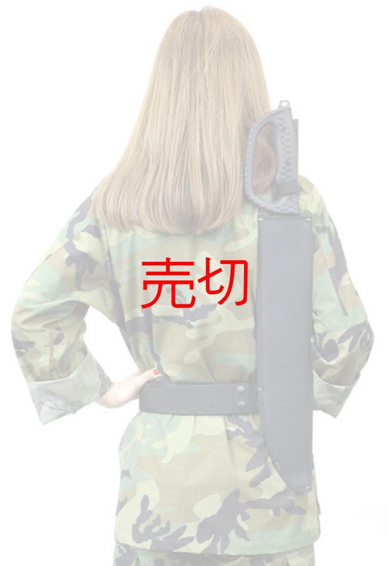 画像4: シルバーカーブタントーマチェットナイフ (4)