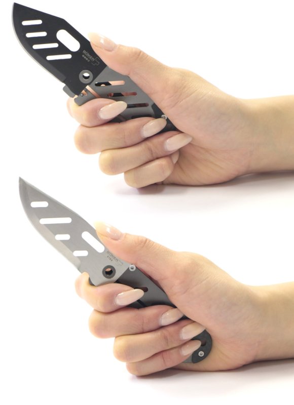 画像2: 3mm極薄カードナイフ ネックレスナイフ兼用 (2)