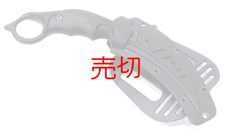 画像3: S-TEC ブラックタクティカルカランビットナイフ (3)