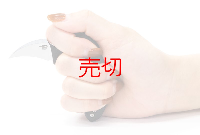 画像3: プッシュカランビットフリッパーナイフ (3)