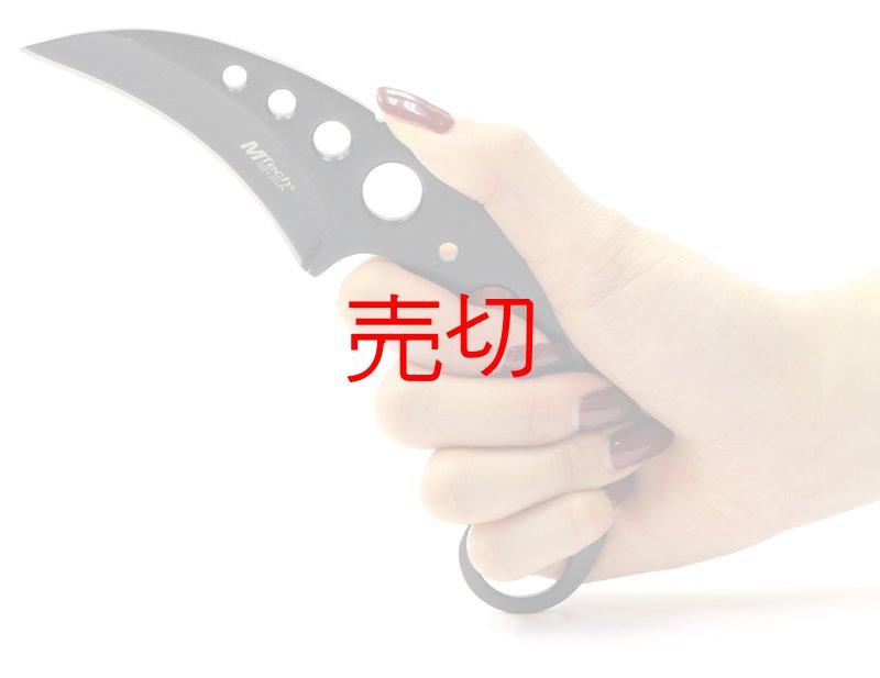 画像3: スケルトンバックリングプレーンカランビットナイフ (3)