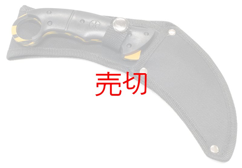 画像3: タイガーラインカランビットナイフ (3)