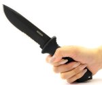 画像2: ガーバーナイフ プロデジーハーフセレーションナイフ (2)