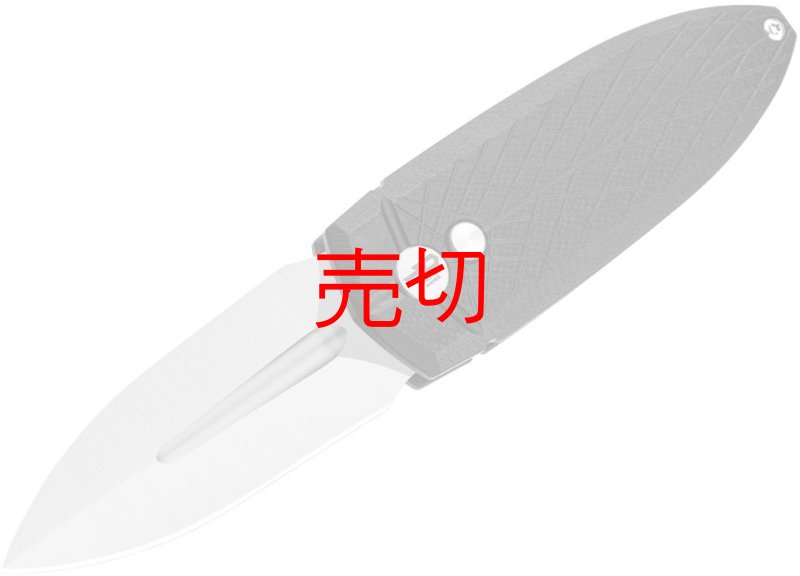 画像1: クク ボタンロックタクティカルナイフ (1)