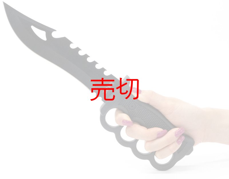 画像2: ナックルガードサバイバルナイフ (2)