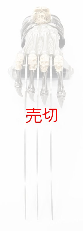 画像3: スカルメディーバルスリークローナイフ (3)