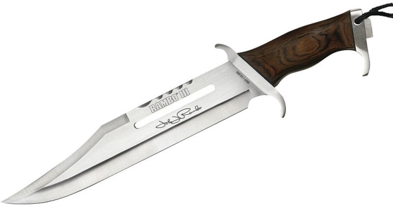 画像1: ランボーナイフ3 限定品　ジョンランボーサイン入り (1)
