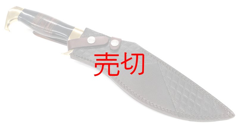 画像3: ボウイスタイルダッグエンドククリナイフ (3)