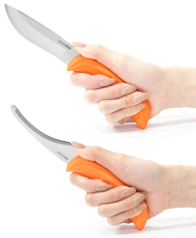 画像2: イェーガーナイフ スキナー/ガットペアナイフ (2)