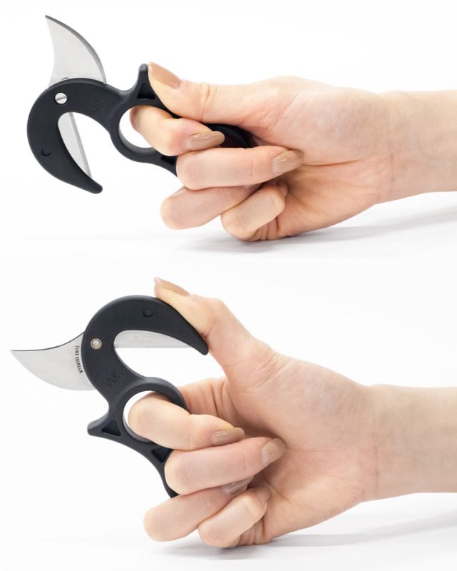 画像2: フィールドドレッシングナイフ-ブラック FRN (2)