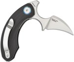 画像3: M-Cut プッシュストレリット G10ナイフブラック (3)