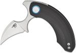 画像1: M-Cut プッシュストレリット G10ナイフブラック (1)