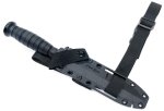 画像4: ブラック ランボー サベージD2工具鋼ナイフ (4)