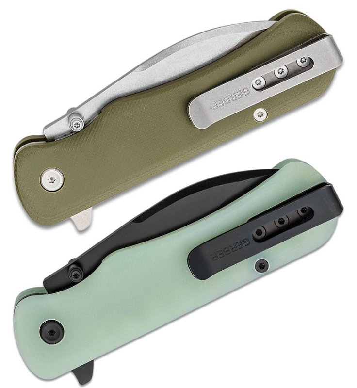 画像2: ガーバーコンフィダントバンブーフリッパーナイフ (2)