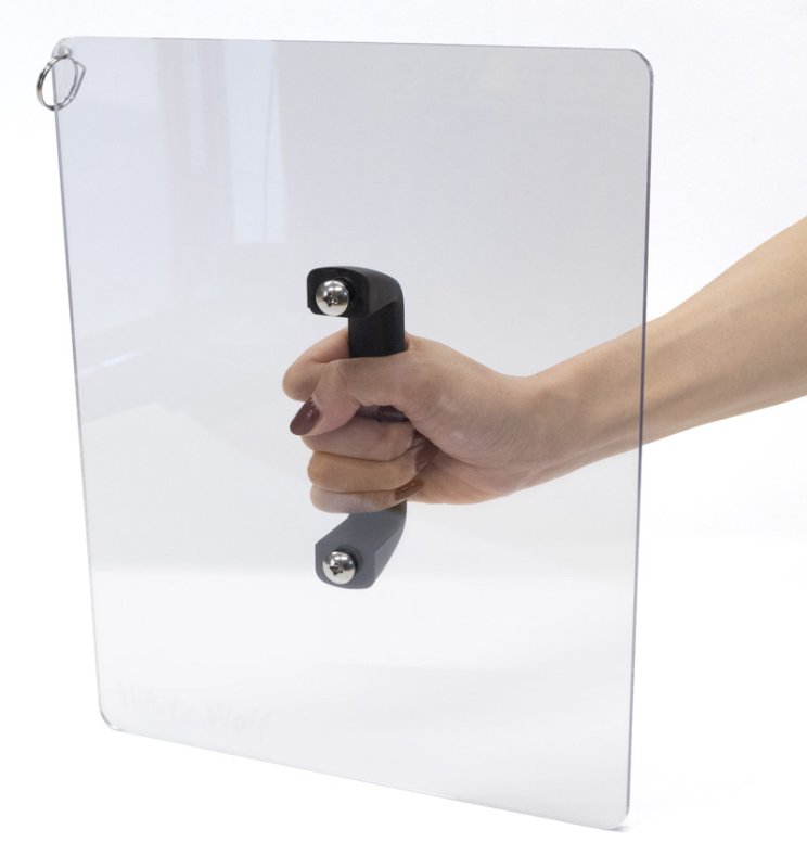 画像3: ポリカーボネートハンドシールド(盾) (3)