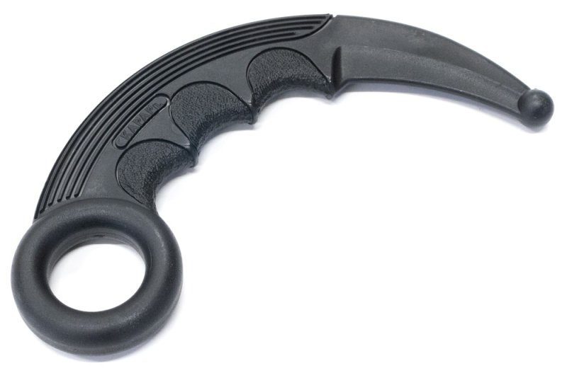 画像2: 高硬度ポリマートレーニングカランビットナイフ (2)